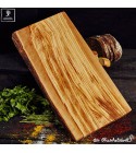 Large chopping board out of olive wood