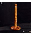 olive wood paper towel holder